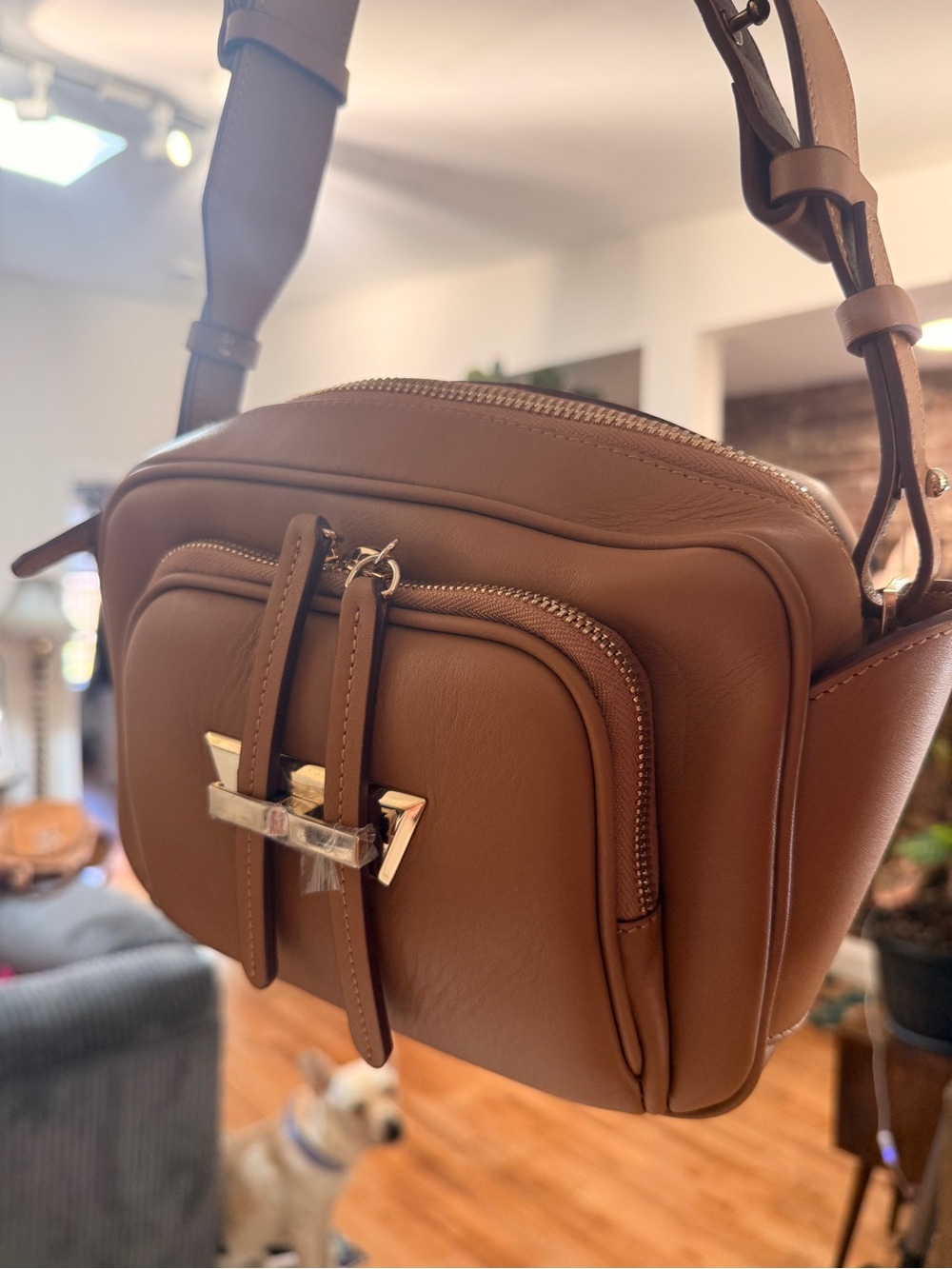 NWOT| Made in Italy | Lindsey Nicole "Ludlow" Small Crossbody + Shoulder